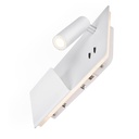 SOMNILA SPOT, APPLIQUE APPARENTE LED INDOOR 3000 K AVEC port USB