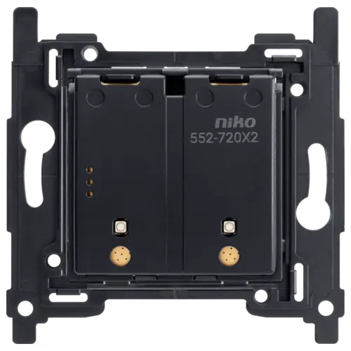 [NIK552-72002] Interrupteur sans fil sur batterie, double, Zigbee®