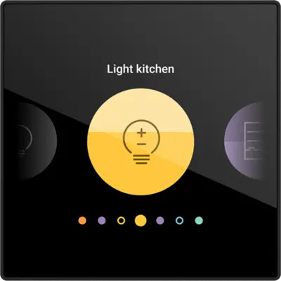 Digital black, écran d'action connecté personnalisable, 230 V