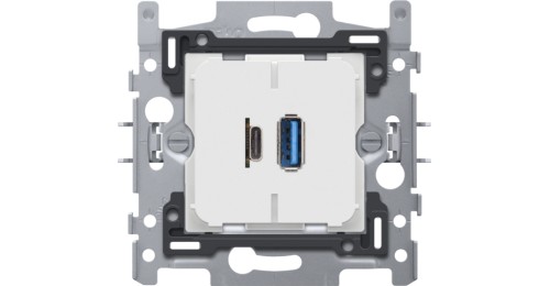 [NIK420-00512] CHARGEUR 2 PORTS USB A + USB C 3.5AMP